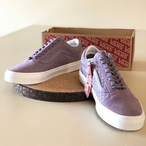Vans Old Skool Emboss Mini Check Womens 8.5